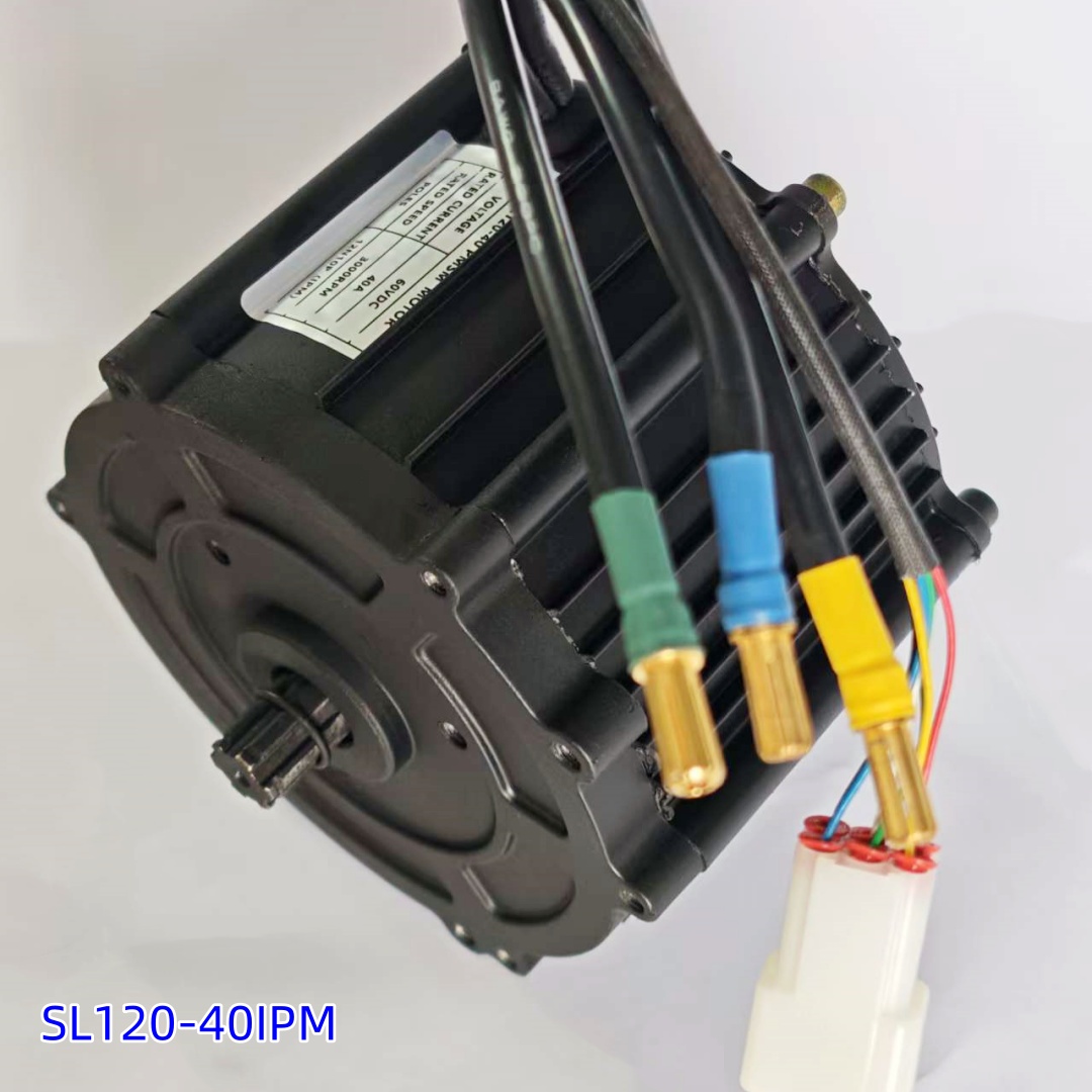 60v 2kw SL120-40H PMSM motor (IPM)